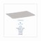 Boardwalk Light Duty Scour Pad, White, 6 x 9, PK20 98BWK LD - alternate 3